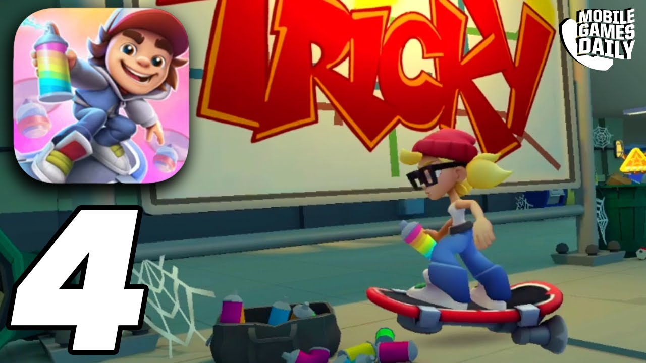 SUBWAY SURFERS TAG Underground Arena- Gameplay Walkthrough Part 4 (Apple Arcade)