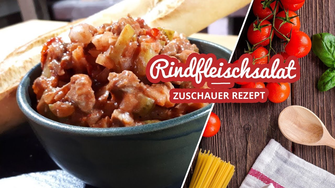 Rindfleischsalat selber machen