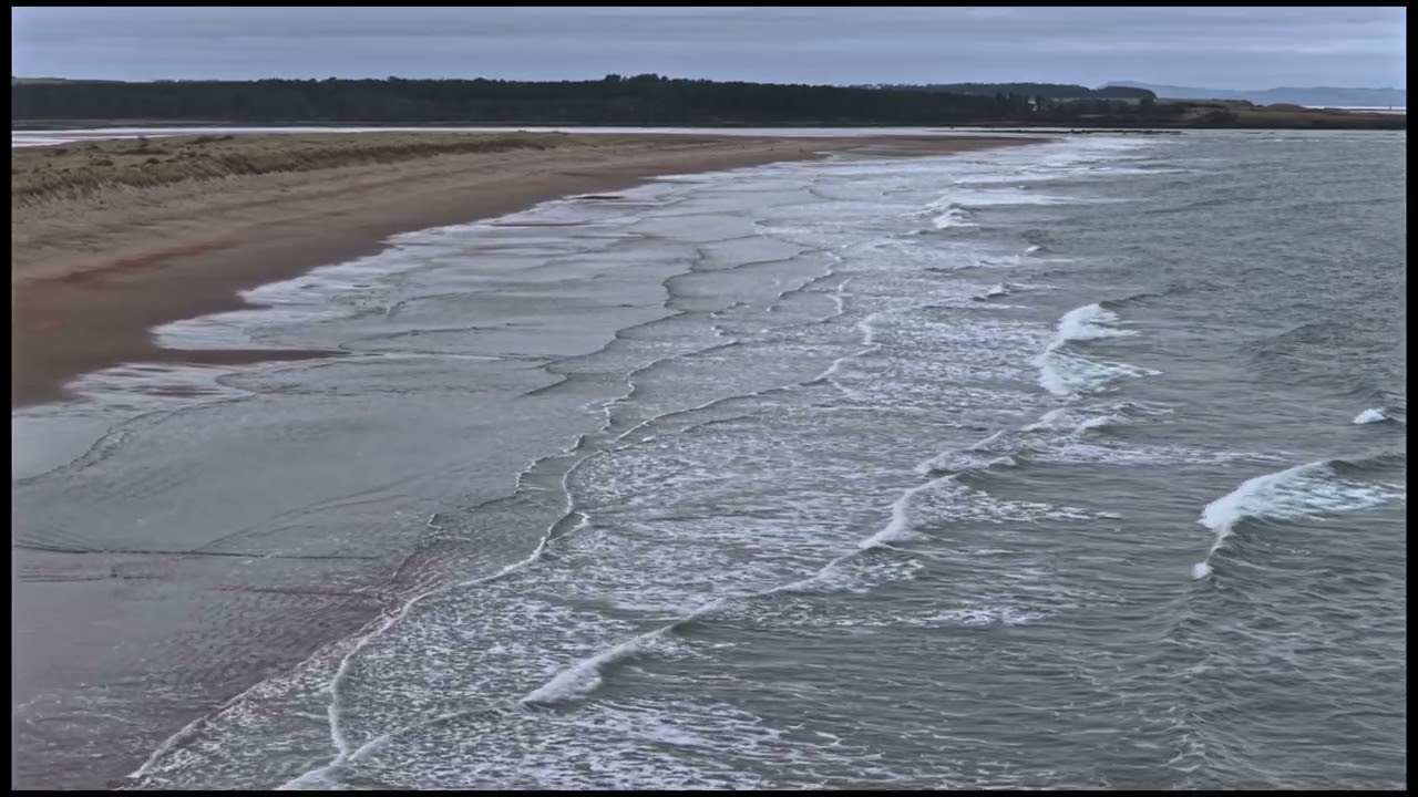 Belhaven shoreline, Scotland  Mavic 4 pro HDR
