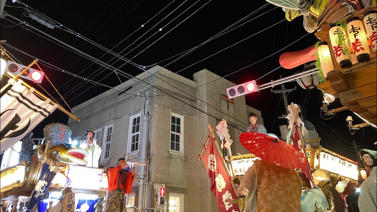 2023.7.24山車参拝(茨城県桜川市真壁祇園祭に行ってみた！)