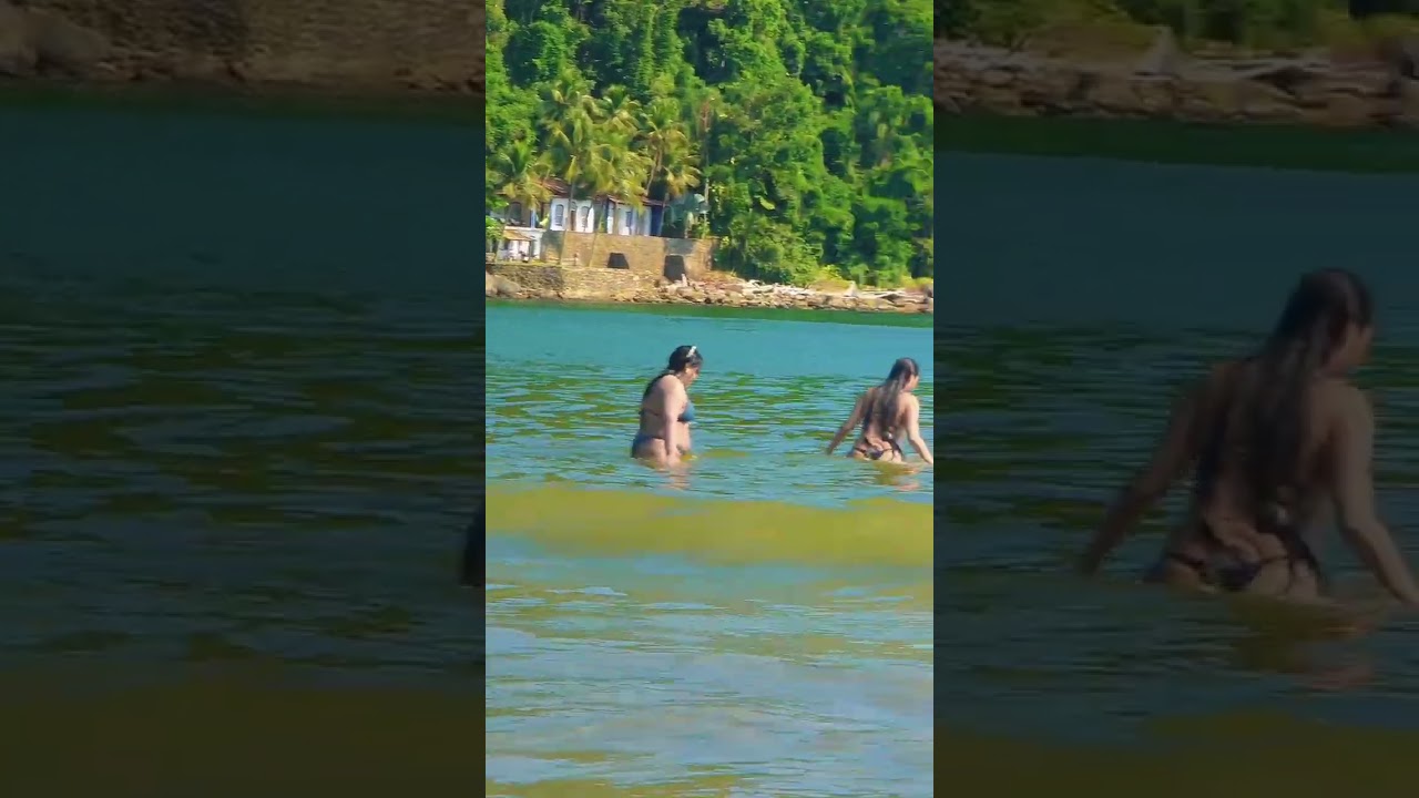 🌴 AMAZING BEACH 🏖️ Coast of São Paulo, Brazil 