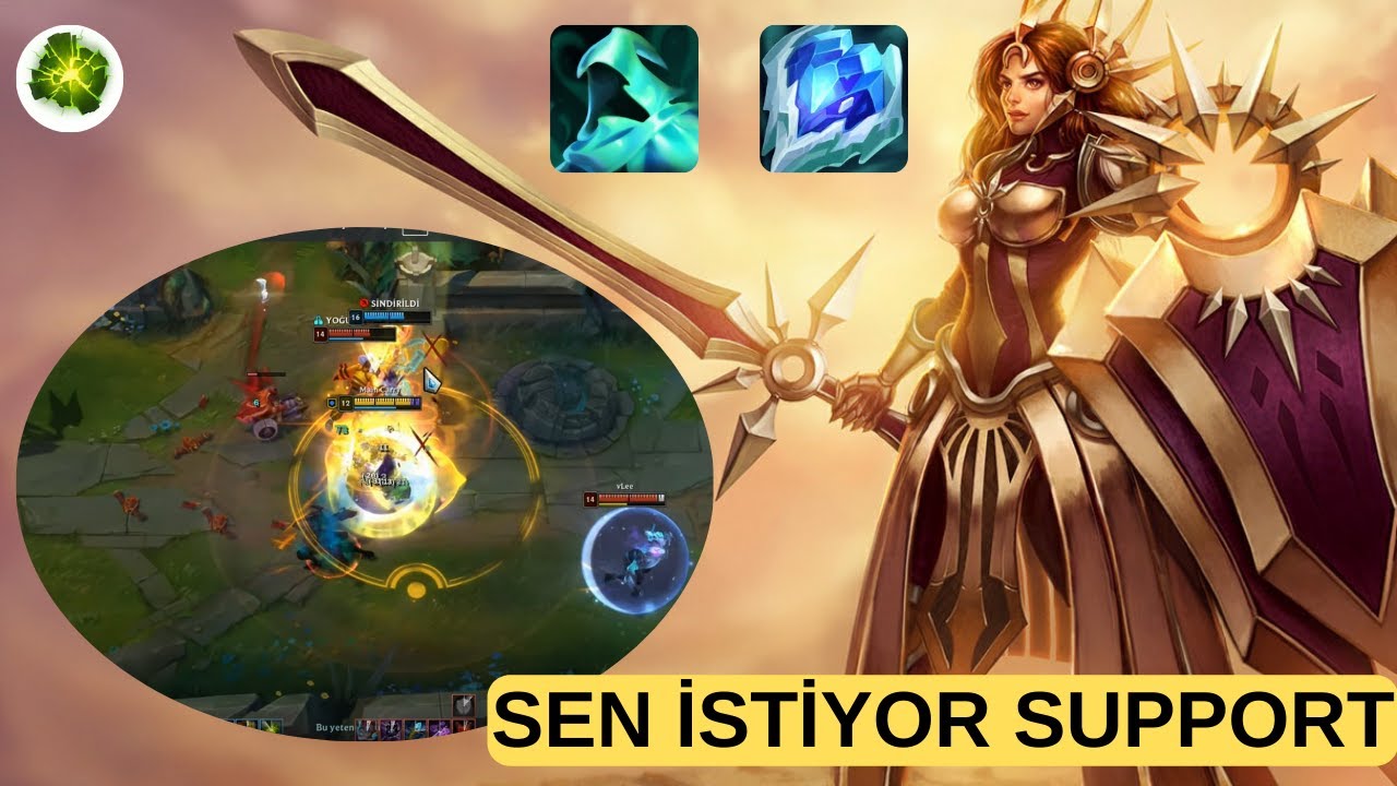 Leona Destek Rehberi: Hem Tank Hem Destek! Sezon 24 14.24'te Güçlü Bir Başlangıç! 💎