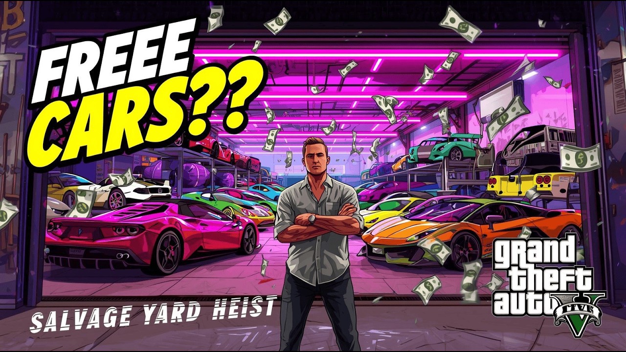 Buying the Salvage Yard & Doing Robbery Heists! | FREE Cars & Easy Money Grind | GTA 5 Online LIVE