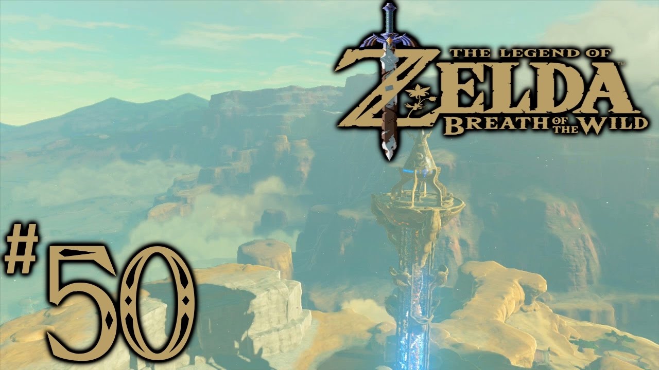 Zelda Breath Of The Wild Playthrough Part 50: Trek to Gerudo Town, Wasteland Tower
