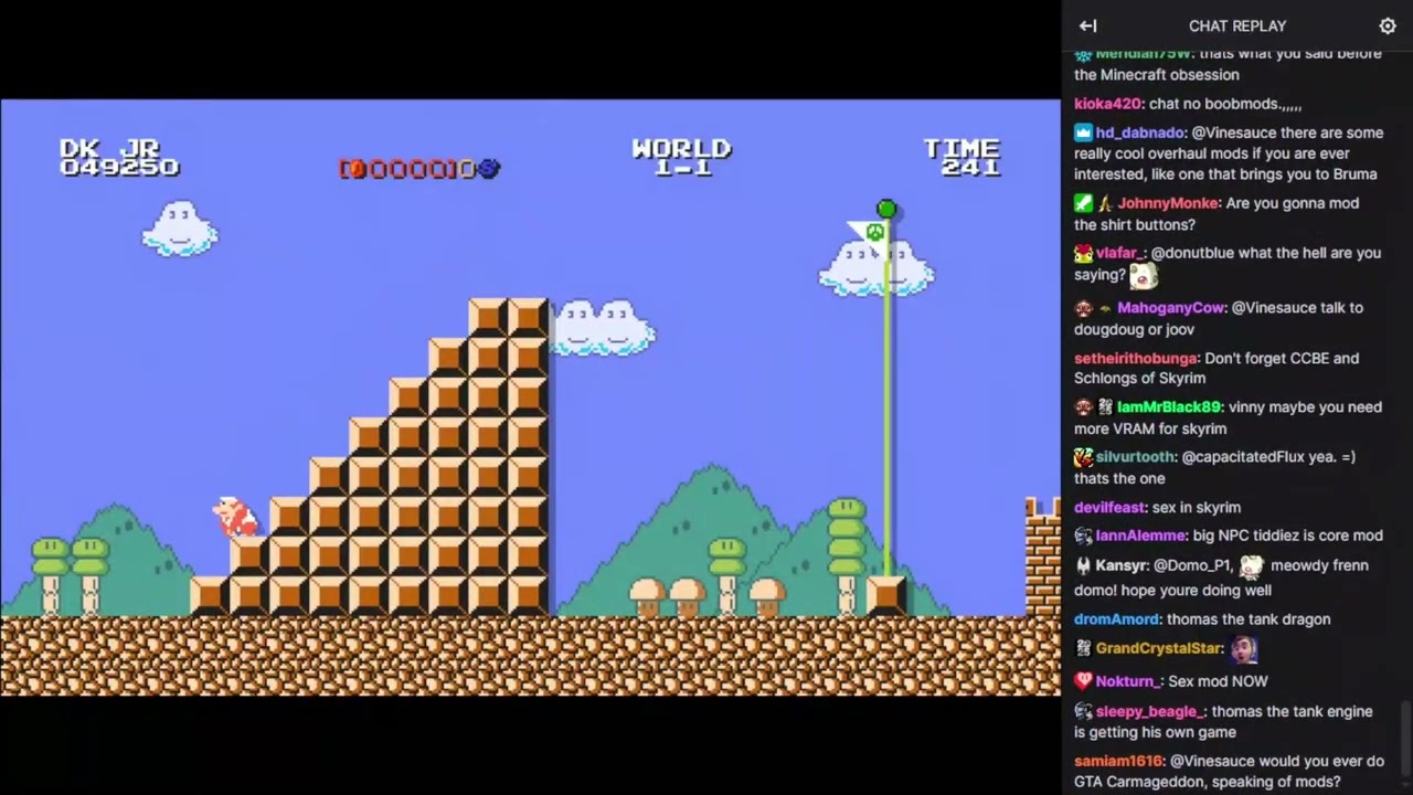 Vinny - Super Mario Bros. Remastered [WITH CHAT]