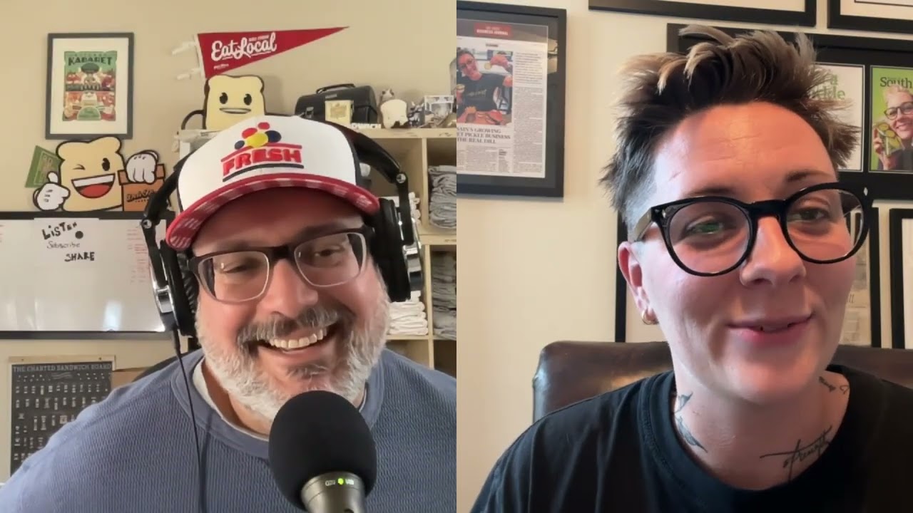 Liv's Gourmet Pickles- Liv Sain | Lunch with Biggie Podcast | Video Version