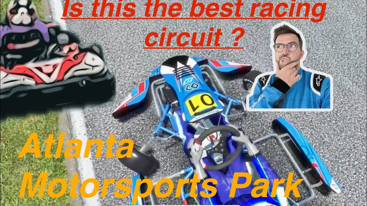 Ai says this is the best track in the world.  Is it?  Atlanta Kart circuit on VR
