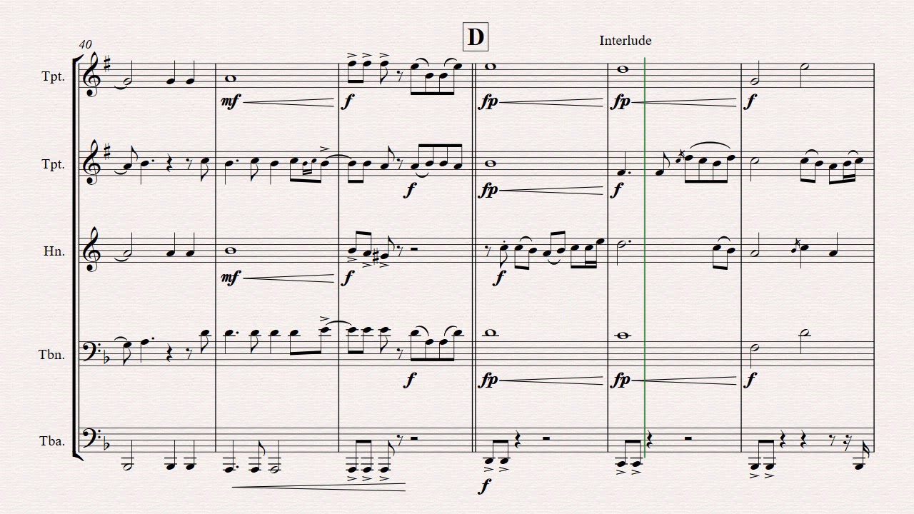 Mary, did you know? - Pentatonix Style - Brass Quintet