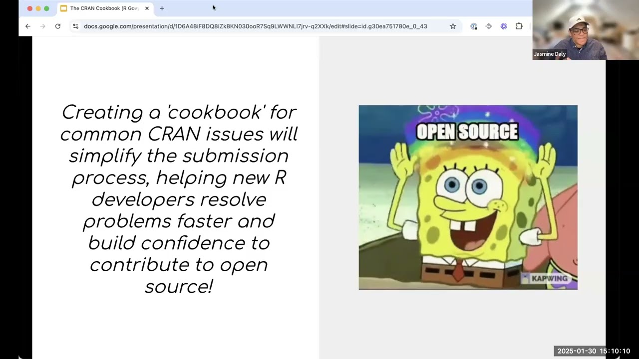 R Govys Jan2025: The CRAN Cookbook