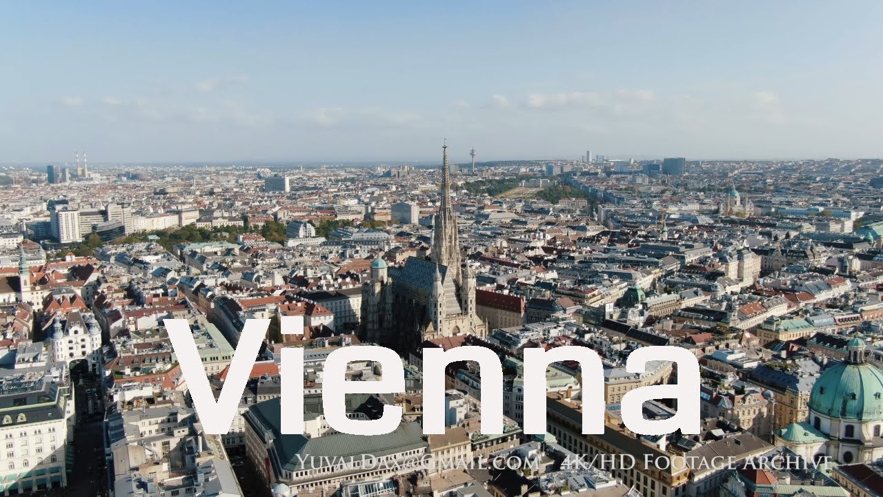 Vienna Aerial view /Austria Drone