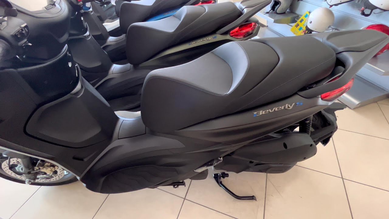 NEW BEVERLY S 310 2025 NERO COSMO COLOR #motovlog #piaggio
