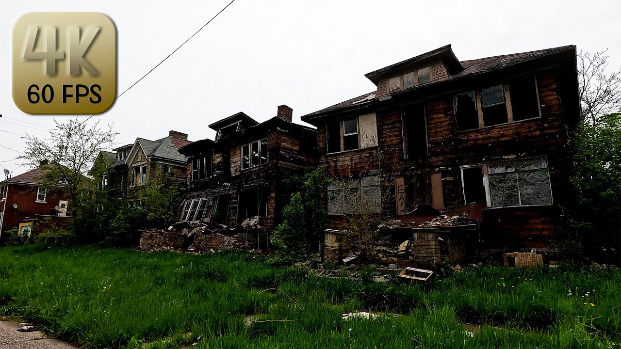 Driving Around Detroit Hood - 