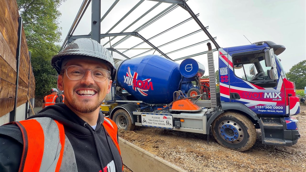 The Concrete Waggons have Arrived for The New Headquaters & It&rsquo;s looking EPIC! 👷🏻&zwj;♂️🏗️