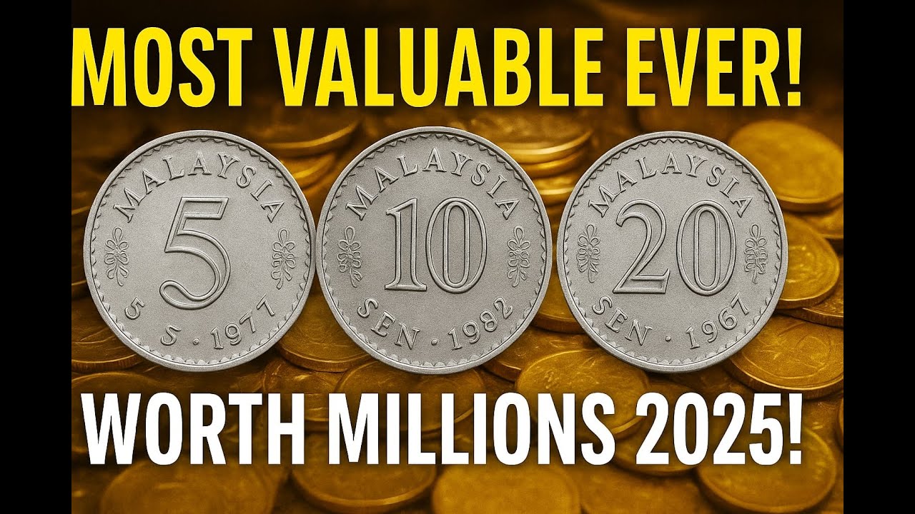 Top 10 Most Valuable Malaysian Coins 2025 &ndash; Check If You Have These Rare Million Dollar Coins!