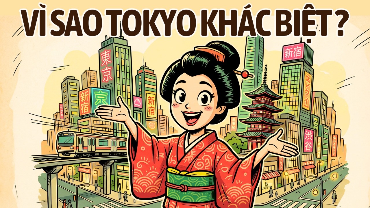 V&igrave; sao Tokyo lại tr&aacute;i ngược với mọi th&agrave;nh phố lớn Kh&aacute;c?