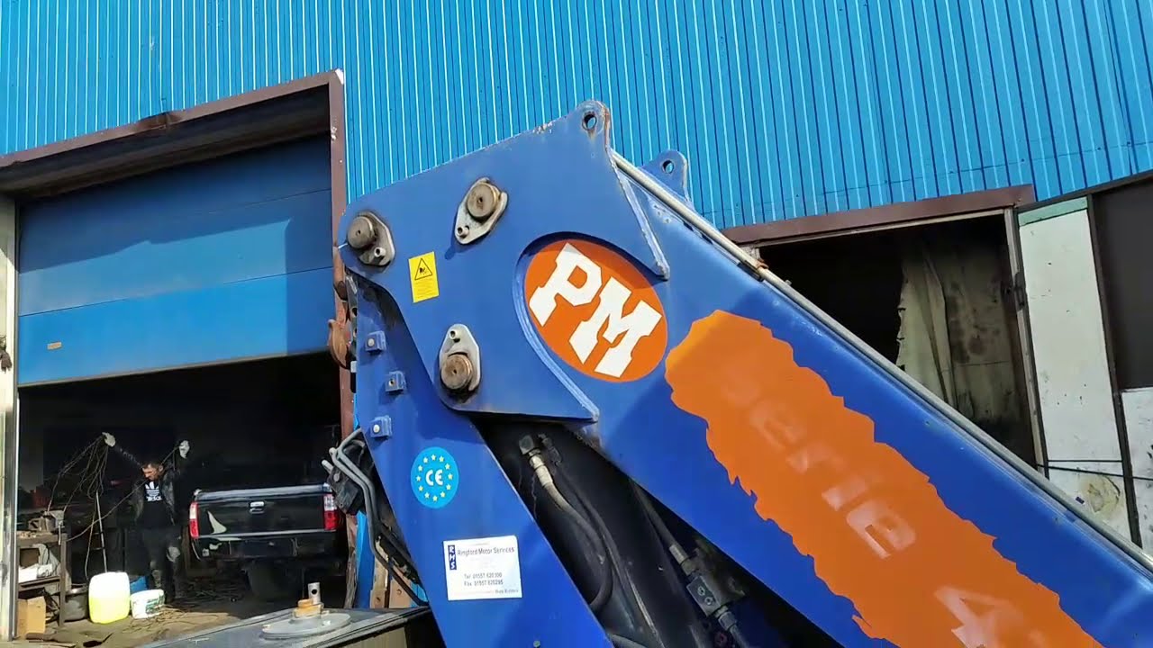 Манипулятор MAN 6×4 с кму Hiab 550-6