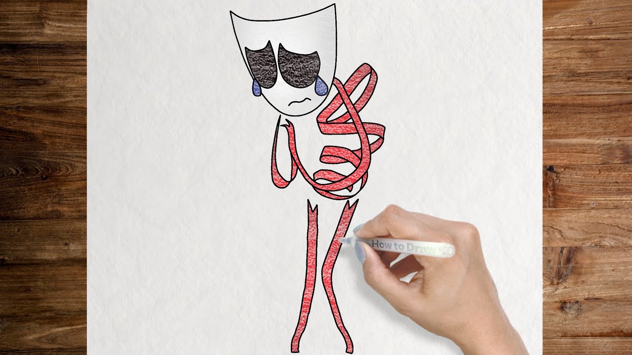 How to draw Gangle | Amazing Digital Circus