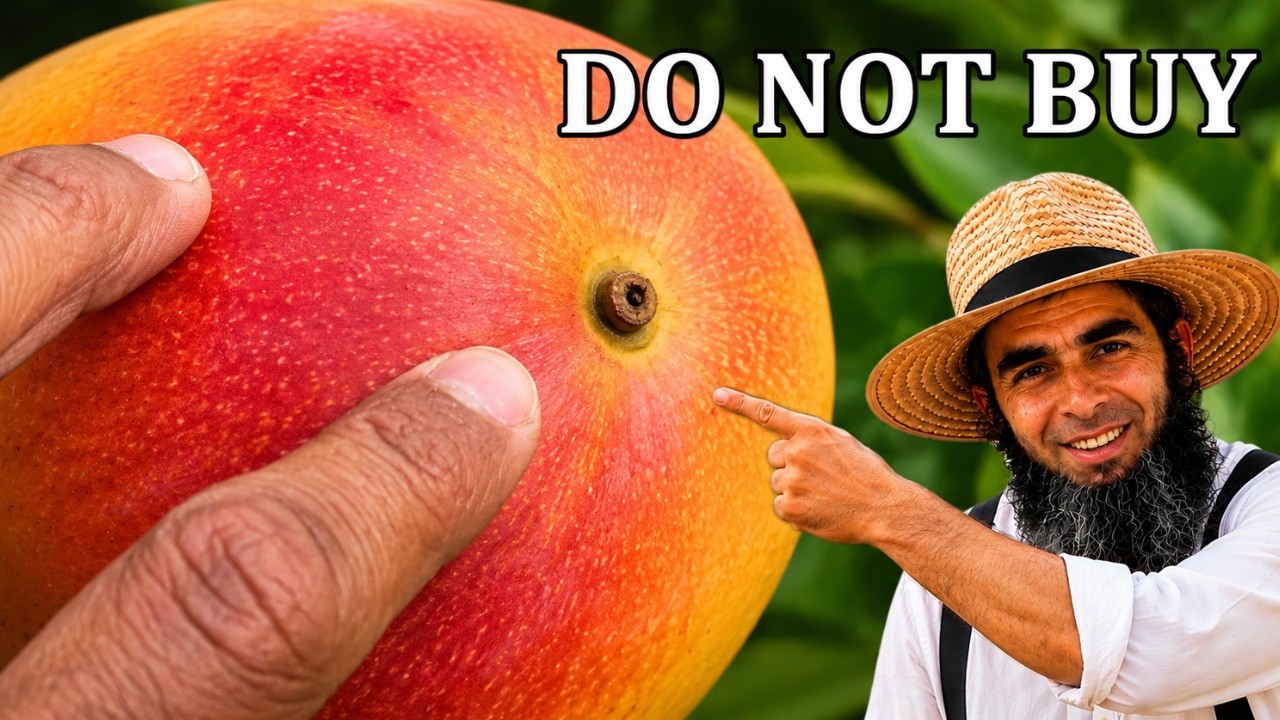 How to Pick a Sweet Mango... Why Color Fools Everyone