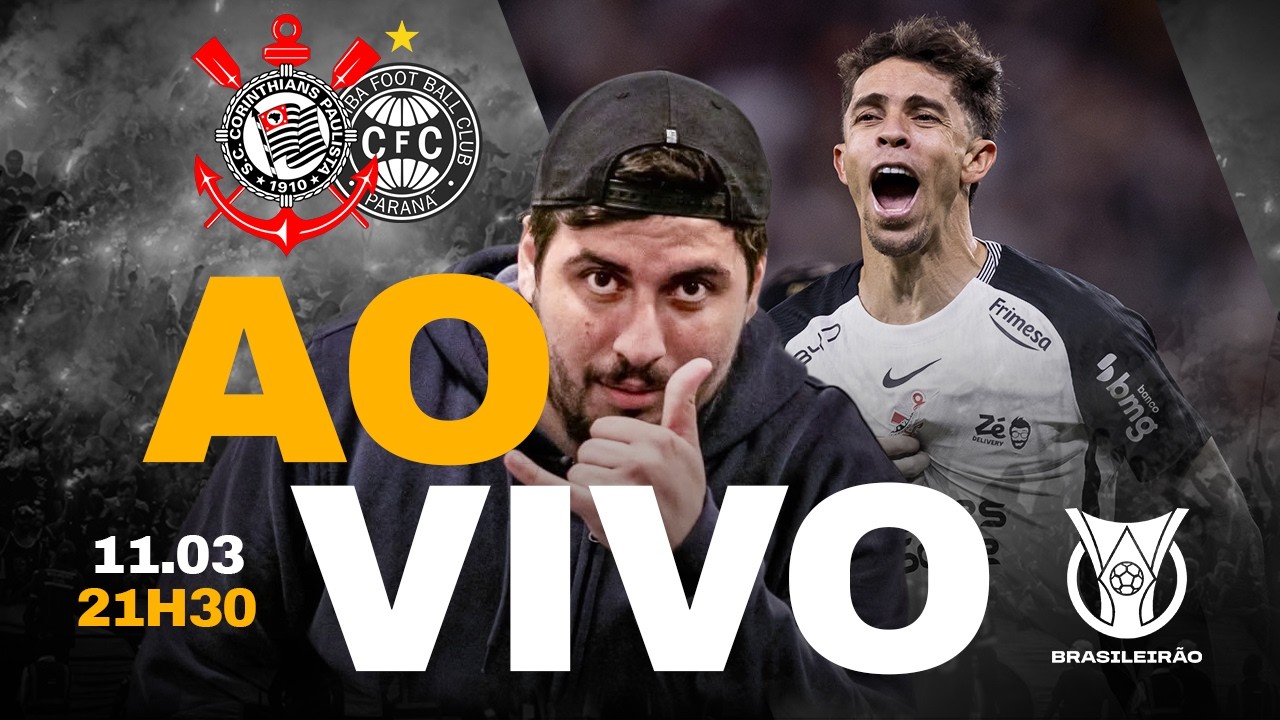 CORINTHIANS X CORITIBA | AO VIVO | REACT | BRASILEIRÃO