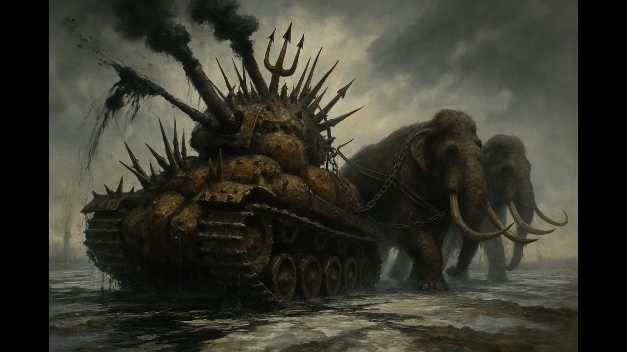 Дикий украинский танк (нейрокавер). Переосмысление песни 
