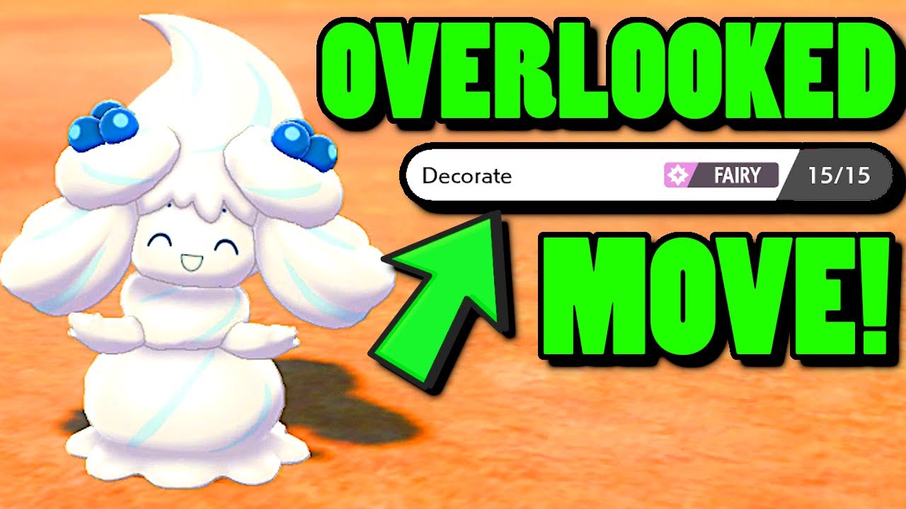 4 способа использовать украшение Алкреми в Pokemon Sword and Shield