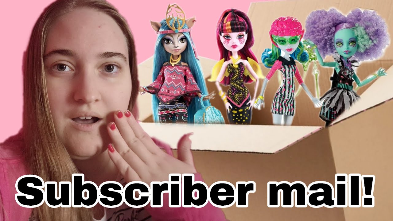 ПИСЬМО ПОДПИСЧИКАМ 📦 Покупка кукол Monster High G1