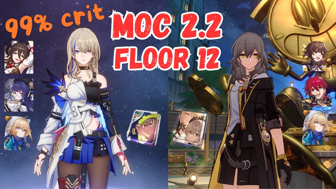4 Star Only | 99% CRIT Rate Serval | Harmony MC showcase | MoC 2.2 Floor 12 | Honkai: Star Rail