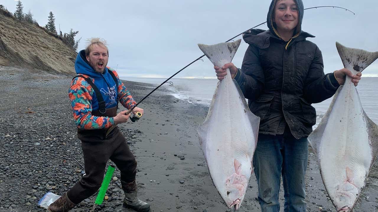 Halibut Fishing From Shore 🎣 Vs. Boat🛥 What Would You Choose?