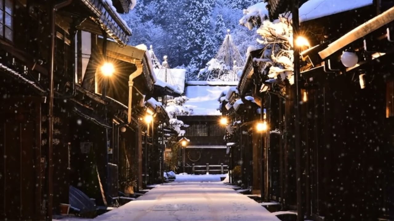 Relaxing BGM: The Snow Kissed Alley