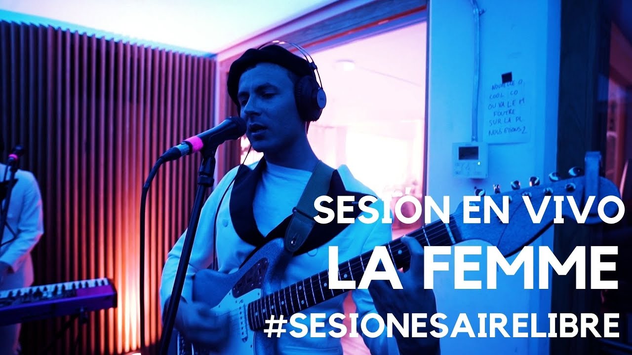 @lafemmemusique en sesión en vivo por Aire Libre Fm #RespiraAireLibre