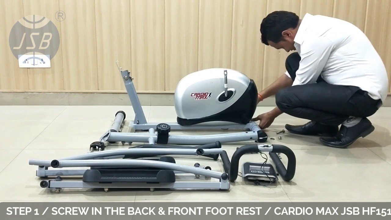 How to Install Cardio Max JSB HF151 Elliptical Cross Trainer