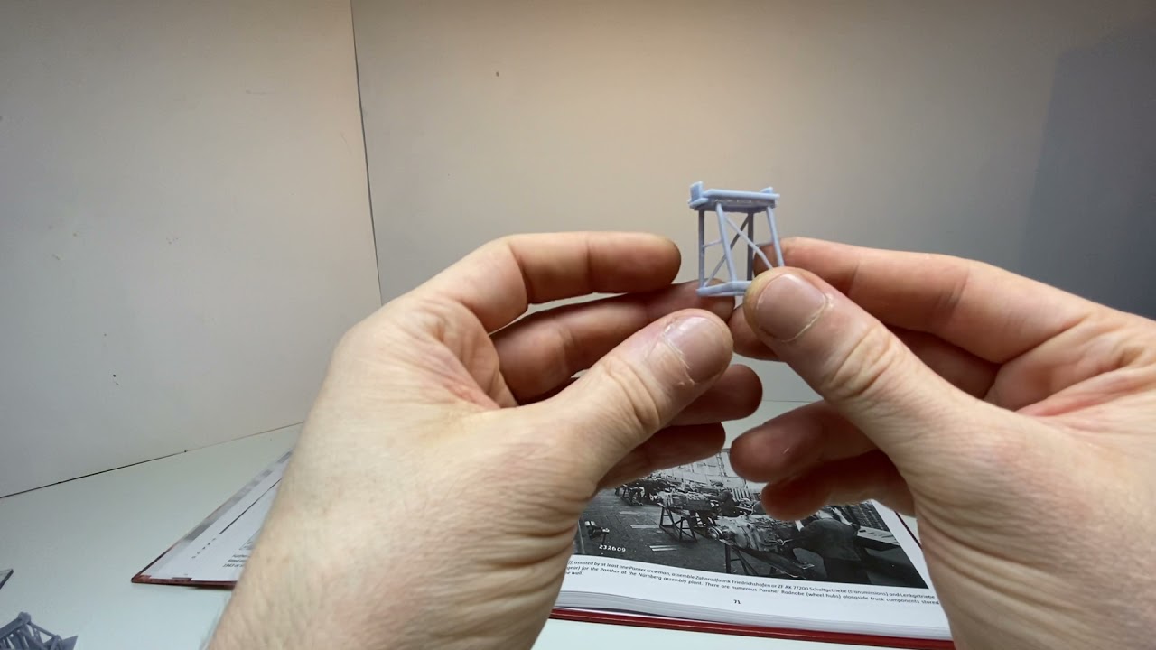 M.A.N. Nuremberg Panzer Factory Diorama ( Part 8. Panther Ausf. D)