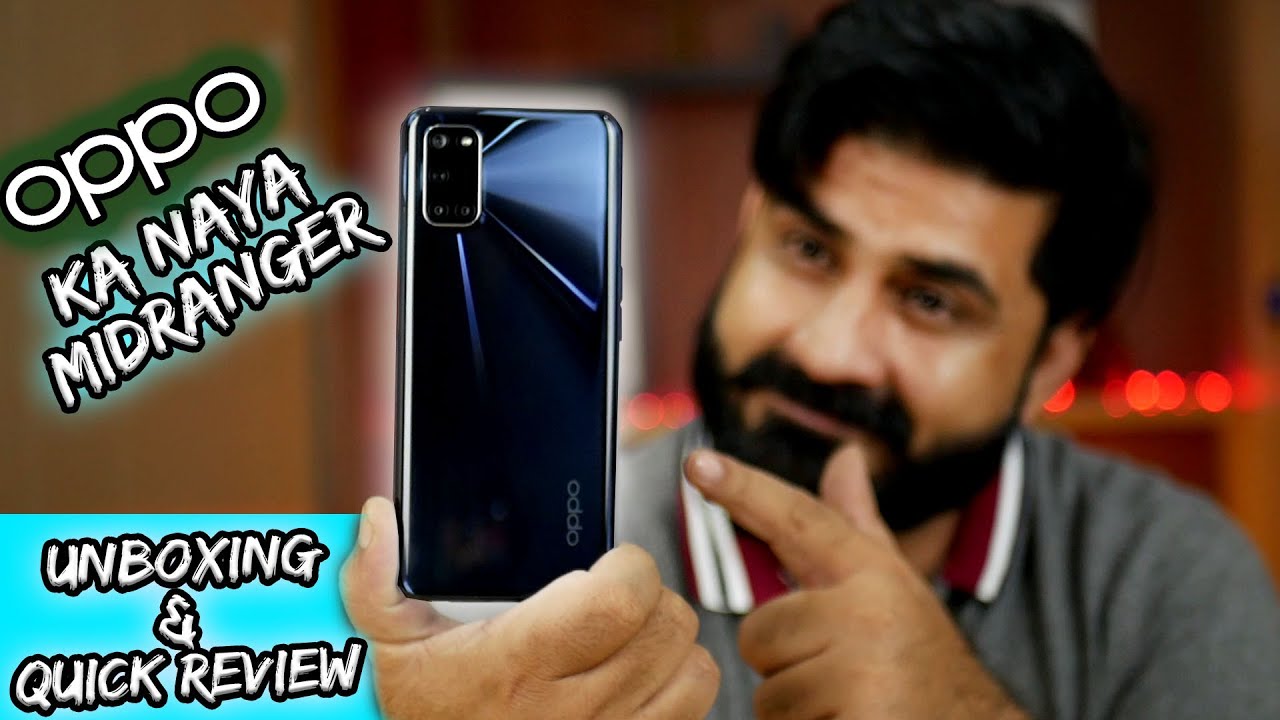 Oppo A92 Unboxing | 1080p Neo Display,8GB/128GB| OPPO KA NAYA MIDRANGER