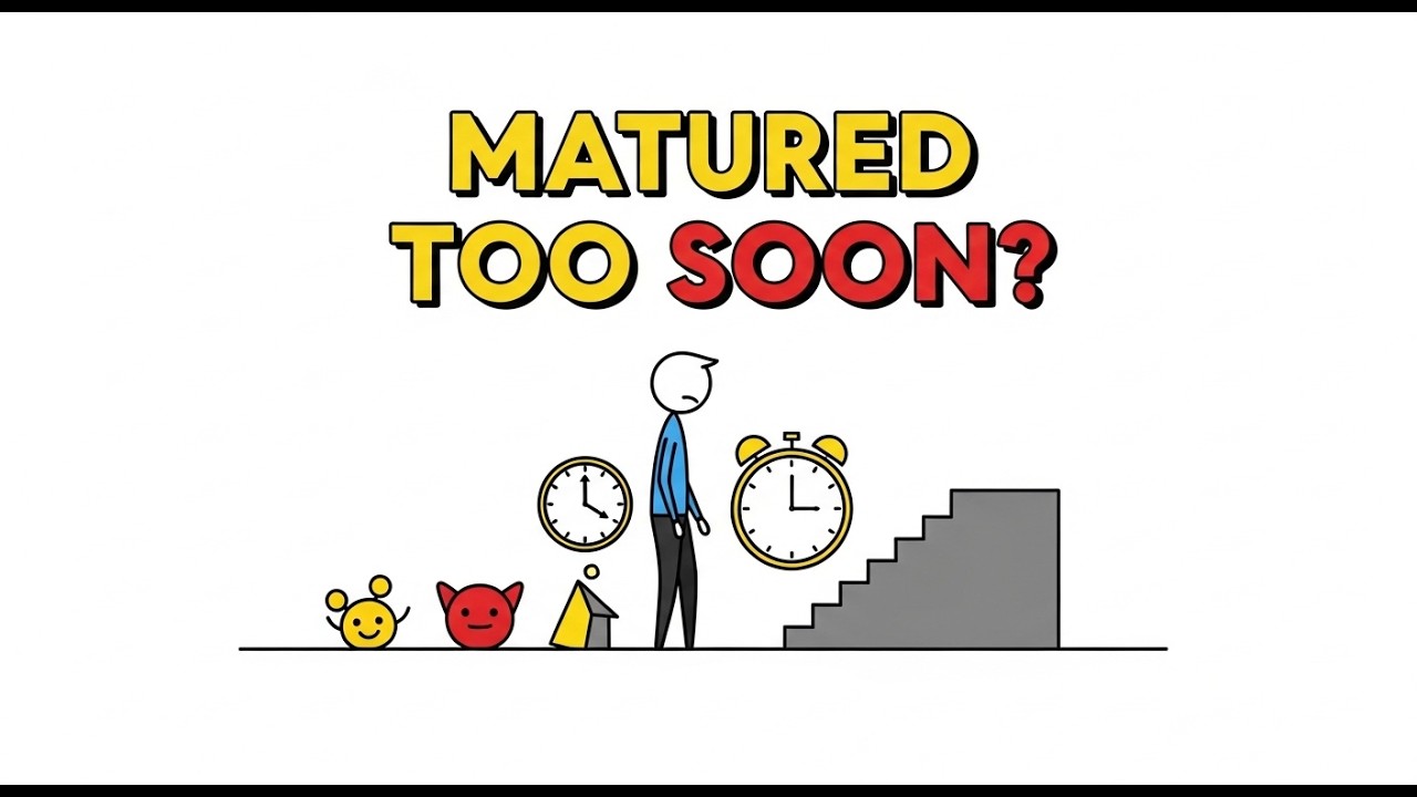 The Psychology of Those Who Feel They Matured Too Early