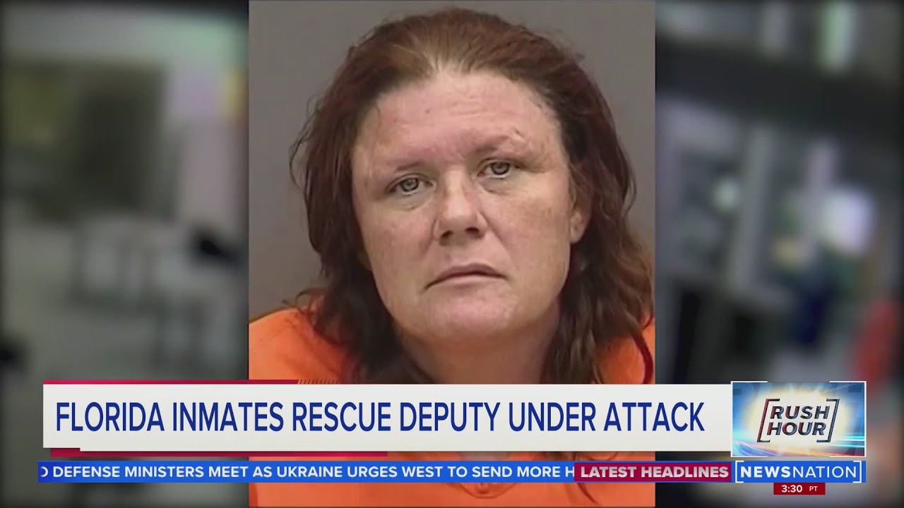 Inmates rescue Hillsborough deputy getting attacked | Rush Hour