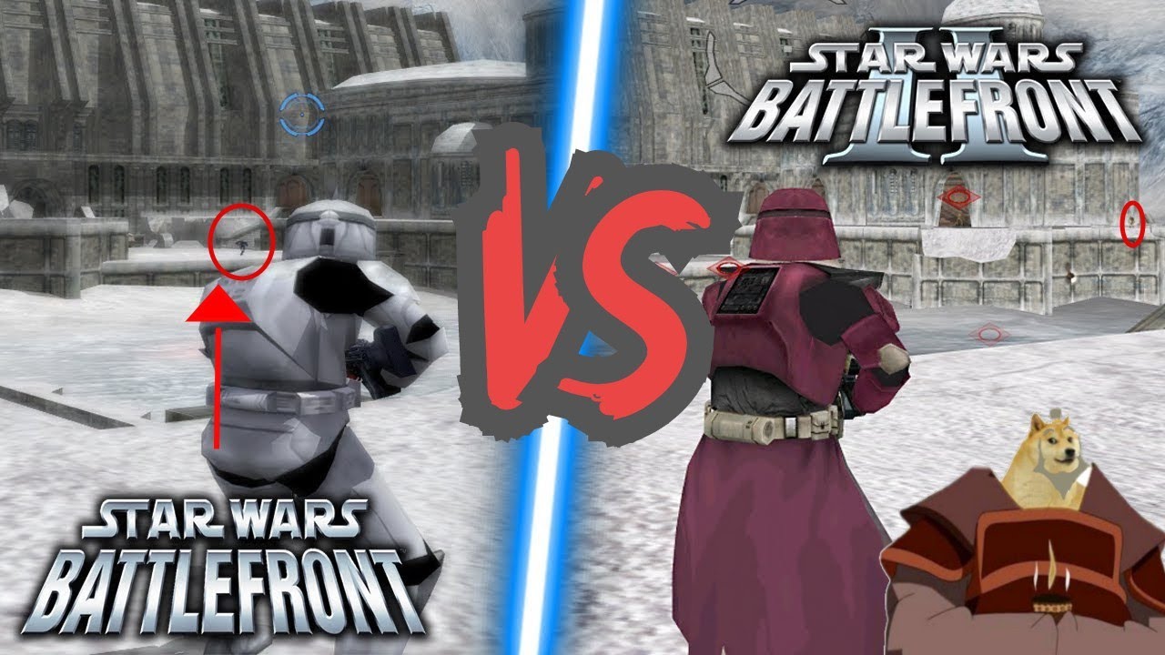 VERSUS - Star Wars Battlefront 1 VS Star Wars Battlefront 2 ¿CUÁL ES MEJOR?