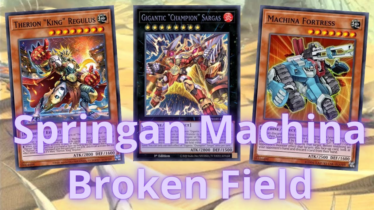 Master duel: Springan Machina | Deck and Combos