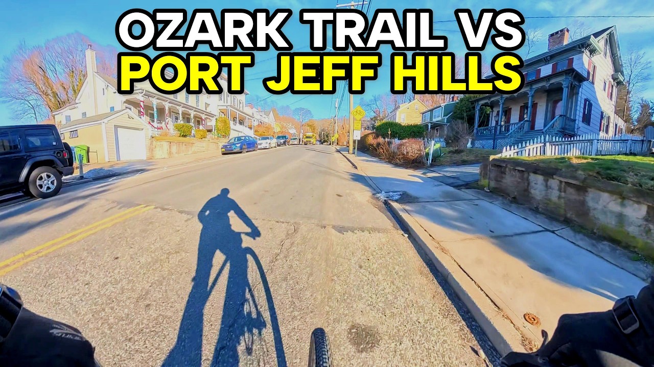 Sketchy Bike Lanes, Hills & Beaches in Port Jeff