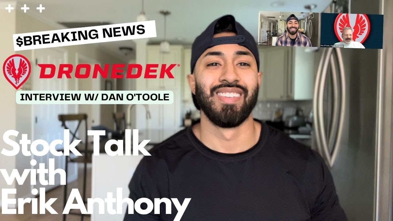** EXCLUSIVE INTERVIEW ** DAN O'TOOLE CEO of DRONEDEK ** $ALPP #DEKKIES #DRONES #DRONEDELIVERY