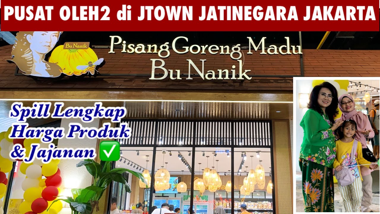 TERBARU PUSAT OLEH2 JAKARTA‼️LEGEND!PISANG GORENG MADU BU NANIK JATINEGARA