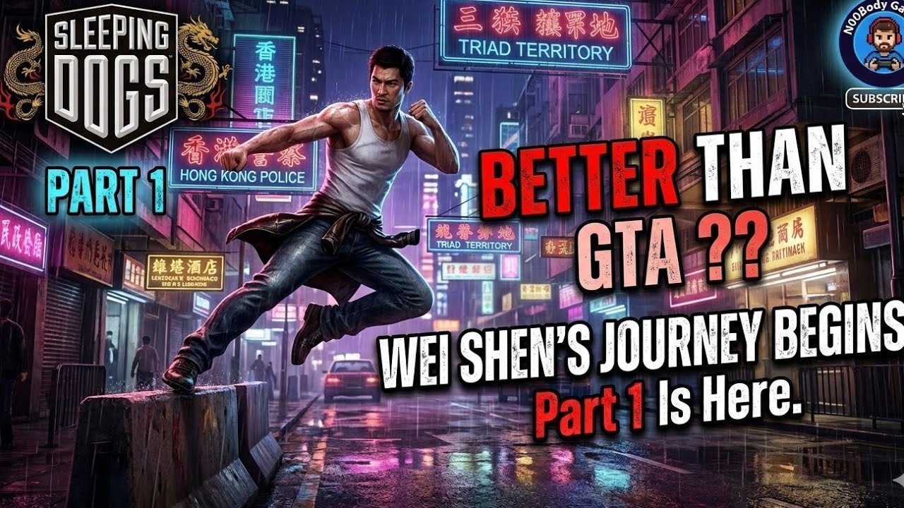 Sleeping Dogs in 2026 on 10 Years Old Laptop - First Triad Mission Still BETTER Than GTA?? | Part 1