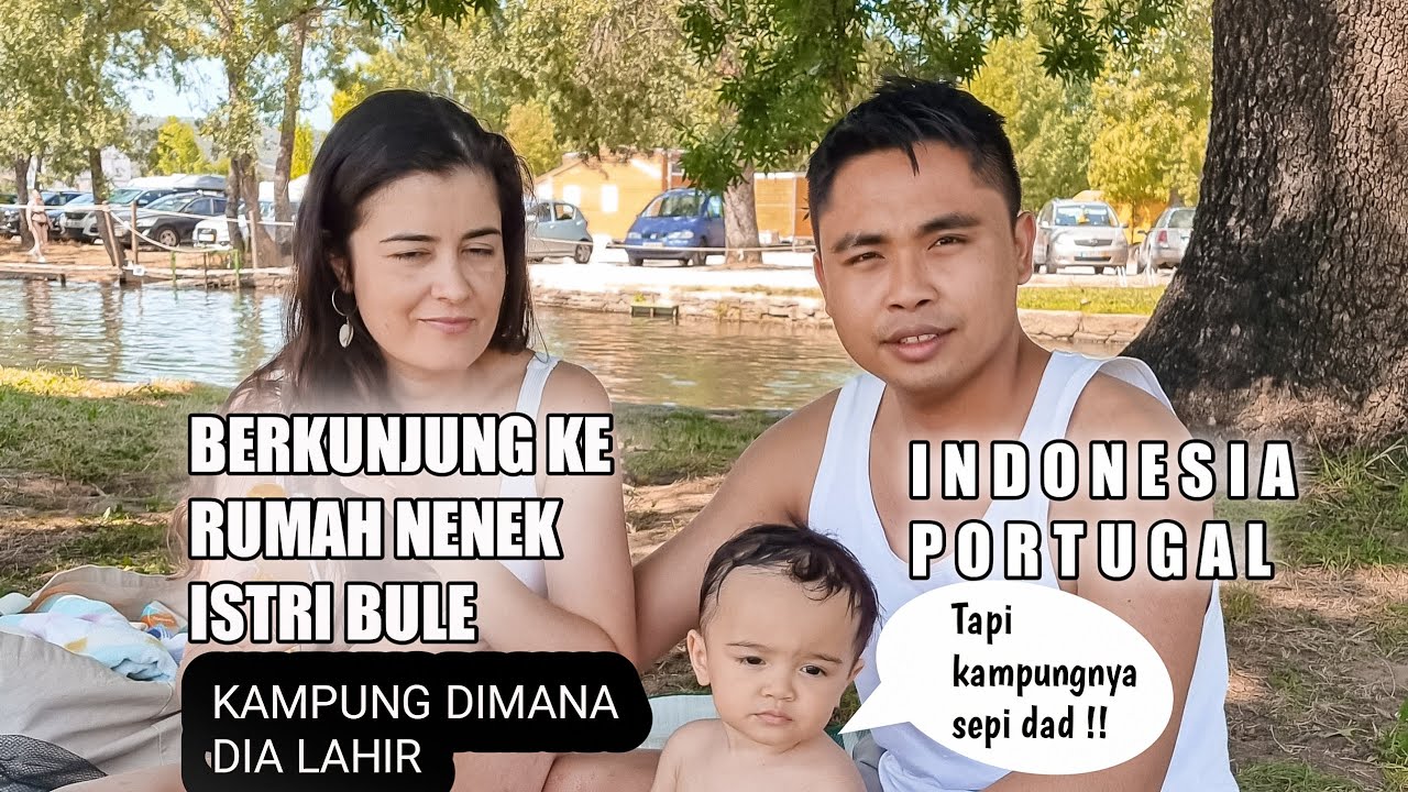 Mudik ke kampung istri bule