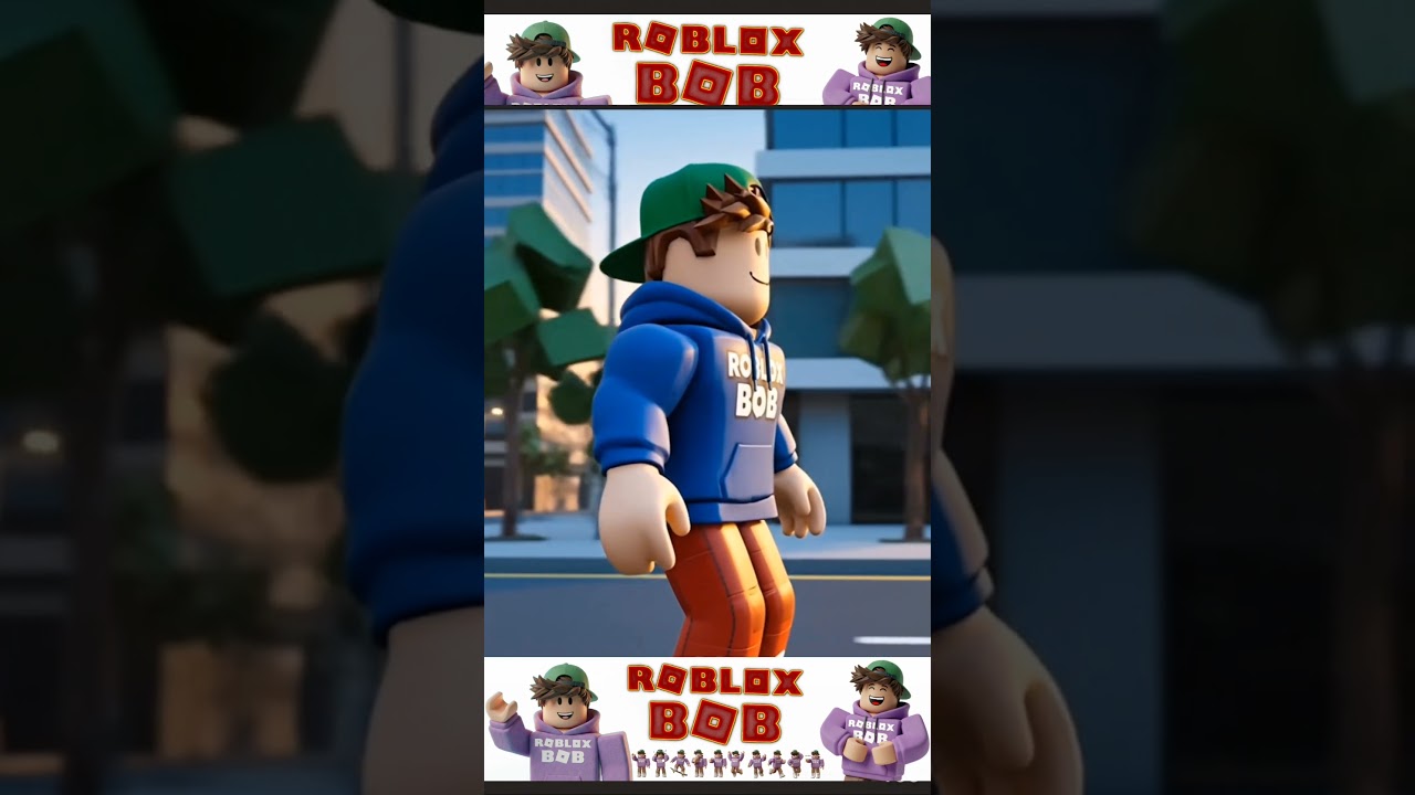 BOB Rides Skateboard 🛹🔥 Cool Tricks & Fun Ride | Roblox BOB 🎮✨| New Nursey Rhyme 2026