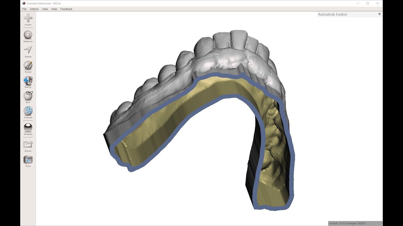 Making a model hollow