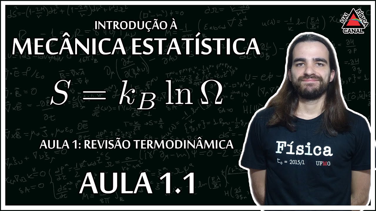 Mecânica Estatística - Informações gerais e conceitos prévios - Aula 1.1