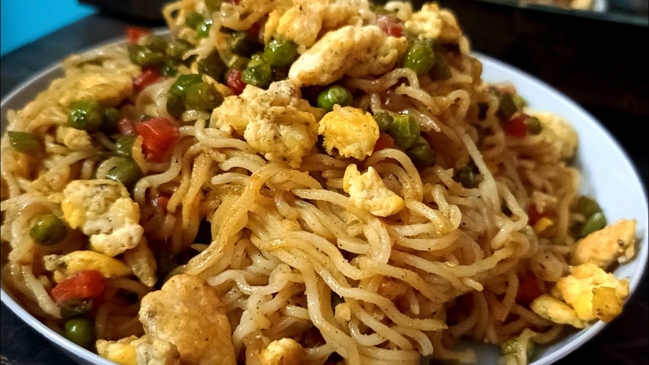 মাত্র ৫ মিনিটে সবজি ও ডিম দিয়ে ম্যাগি রেসিপি । Maggie Masala Recipe । Quick & Esay Maggie Recipe