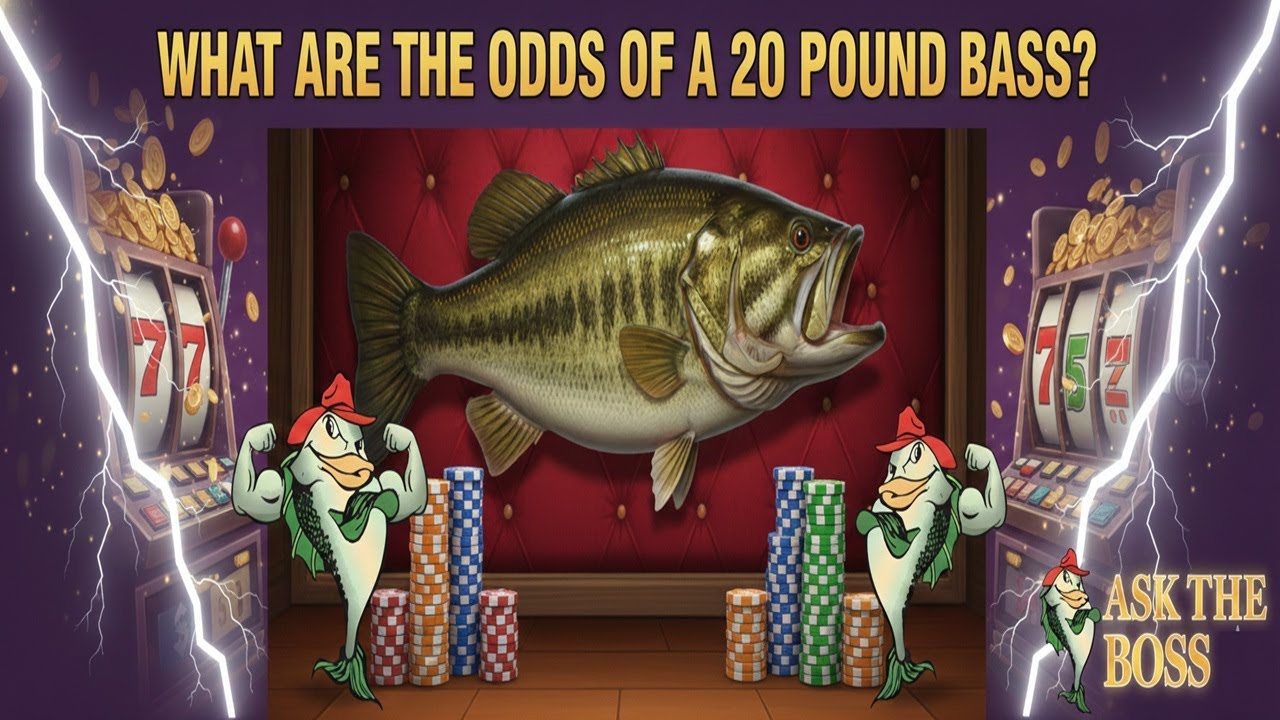 🏆🐟🎲 Шансы поймать окуня весом 20 фунтов