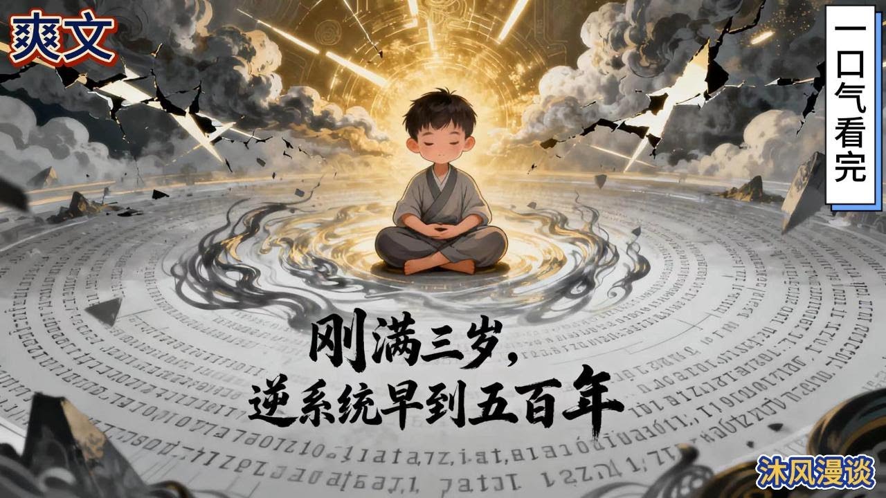 完结《刚满3岁，逆袭系统早到500年》他此时才满3岁，没有修为，于是刚接任务，便提示任务已完成了！之后系统的每个任务都来自500年后！#動漫 #穿越#有声漫画#爽文#玄幻 #无敌