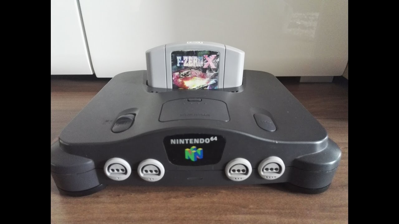 F-Zero X (Nintendo 64) - Gameplay on real hardware
