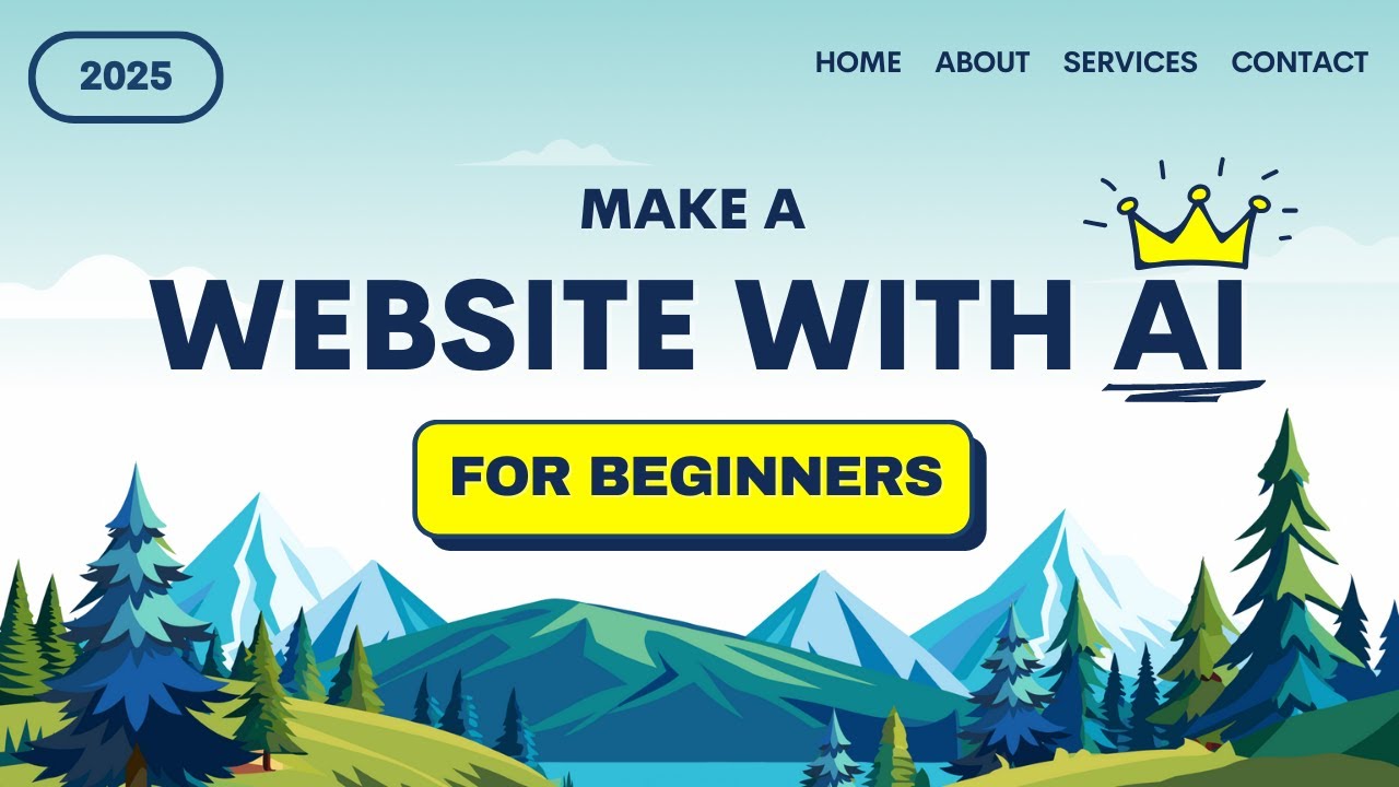 How to Make a Website with AI  - Cursor 2025